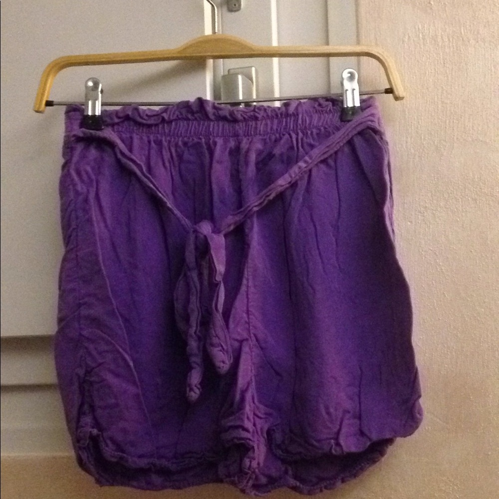Violet shorts